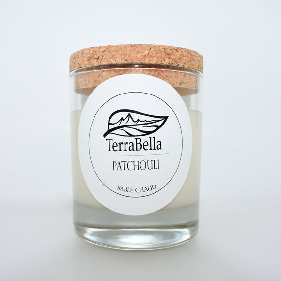 PATCHOULI - Sable Chaud - Bougie parfumée