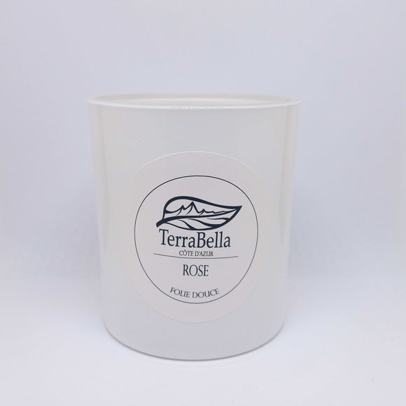 ROSE - Folie Douce - Bougie parfumée